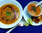A picture of step 4 of Arabic Lentil Soup (Shorbat Adas).