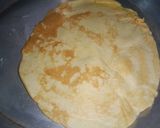 A picture of step 5 of Pancake strawberry and chocolate ❤️.