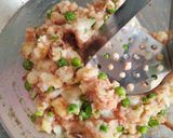 A picture of step 2 of Bread chilli Pakoda.