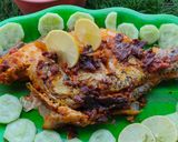 A picture of step 4 of Tandoori grilled fish.