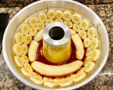 Foto del paso 6 de la receta: Pastel con plátano y caramelo