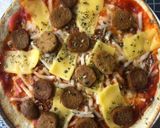 Foto del paso 5 de la receta: Pizzeta de Salchichas Veganas
