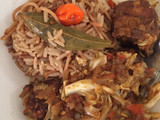Spicy brown rice