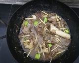 A picture of step 8 of Dunba shinwari karahi😋.
