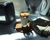 A picture of step 3 of Whipped Coffee / Dalgona coffee (Iced) ☕️ 🧊 💗.