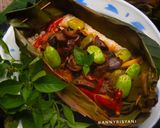 Foto langkah ke 4 dari resep Nasi Bakar Ati Ayam.