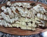 Φωτογραφία βήματος 2 της συνταγής Μελιτζάνες τρικολόρε σαλάτα