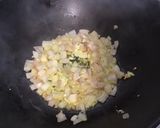 Une image de l'étape 5 de One pot pasta « Marin » aux thon, poivron jaune, algues et bouillon de crevettes.