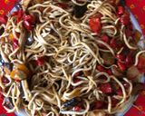 Foto del paso 7 de la receta: Ñoquis con pulpo, gulas y huevos de codorniz