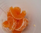 Foto del paso 2 de la receta: Licuado de mandarina y yogur casero a la canela 🍹