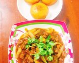 Hình bước làm 4 của món Bò xốt tiêu đen