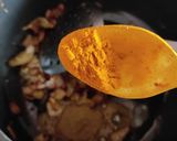 A picture of step 2 of Chane ki sabji.