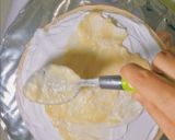 Foto langkah ke 5 dari resep Mille crepe cake taro cream durian.