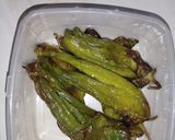 Foto del paso 2 de la receta: Pimientos asados en freidora de aire, muy fáciles y ricos
