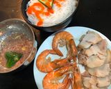 Hình bước làm 3 của món Bún thịt, mắm, tôm