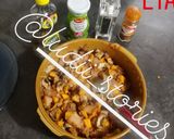Une image de l'étape 7 de Butternut farci au poulet et champignons.