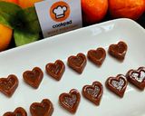A picture of step 8 of Orange Crunch Toffee 🍊🍊🍊.