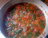 A picture of step 9 of Semolina sinasir with spinach soup.