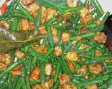 Foto langkah ke 4 dari resep Tumis Tempe Kacang Panjang Pedas.