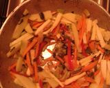 Foto del paso 9 de la receta: Pasta con vegetales y espinaca