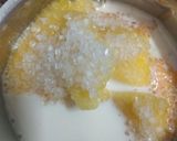 A picture of step 2 of Mango shake.