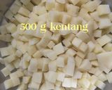 Gambar langkah 3 resipi Bubur Pedas Sarawak.