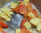 Hình bước làm 4 của món Bạch tuộc xào chua ngọt 🐙🍅