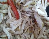 Foto del paso 4 de la receta: Tostadas de pollo a la revuelta!