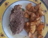 Foto del paso 10 de la receta: Colita de Cuadril al Ajillo al Horno con Papas al Horno