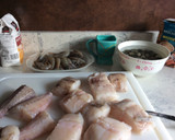 Foto del paso 1 de la receta: Rape con almejas y langostinos