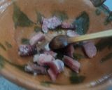 Foto del paso 1 de la receta: Verdolagas con milpa y cerdo campiranas las correa