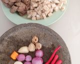 Foto langkah ke 1 dari resep HAti Tempe Masak Bumbu Kuning.