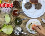 A picture of step 15 of Veg Burger.