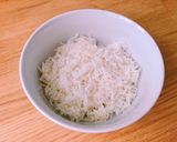 Hình bước làm 1 của món Japanese Egg Rice Bowl 🇯🇵 Cơm Trứng Hấp Lò Vi Sóng