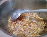 A picture of step 1 of Chicken Qorma.
