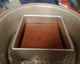 Foto langkah ke 4 dari resep Bolu Kukus Pandan Coklat.