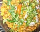 A picture of step 4 of Dal chana chat💕دال چنہ چاٹ💕.