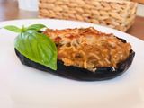 Berenjenas rellenas de marisco