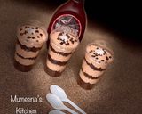 A picture of step 3 of Chocolate cake parfait.