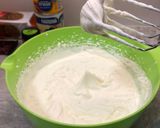 A picture of step 1 of Vanilla bean ice cream with ginger biscuits, caramel and chocolate.