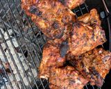 A picture of step 4 of Dhaba Tandoori Chicken.