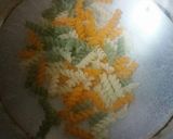 A picture of step 1 of Tri Colour Pasta Salad.