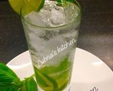 A picture of step 3 of Lemon and Lime Basil Cooler.