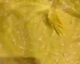 A picture of step 3 of Musang King durian chiffon cake.