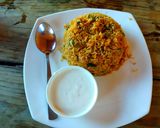 A picture of step 6 of Masala Vegetable khichdi.