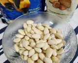 A picture of step 3 of Almond Cashew Burfi.