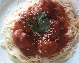 Foto del paso 4 de la receta: Espagueti con albóndigas