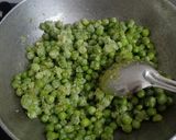 A picture of step 1 of Mutter ki Tikki Chaat.