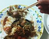 A picture of step 1 of Veg chopsuey with chilli soya chaap.