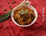 A picture of step 5 of Raw Turmeric Sabzi (Kacchi Haldi ki sabzi).